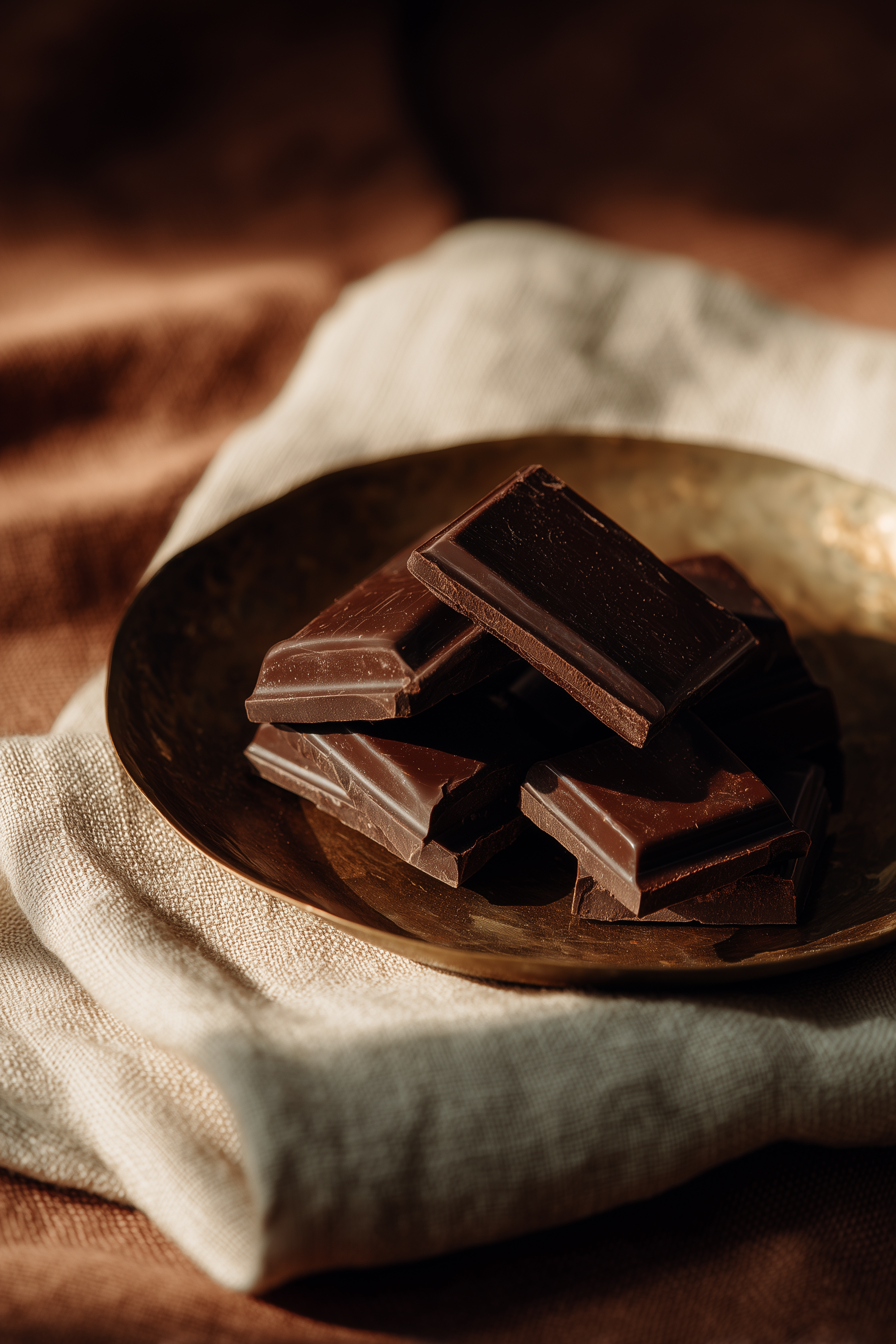 Mystic Spire - a towering dessert composition featuring layers of exotic fruits, delicate mousses, and artisanal chocolate work.
