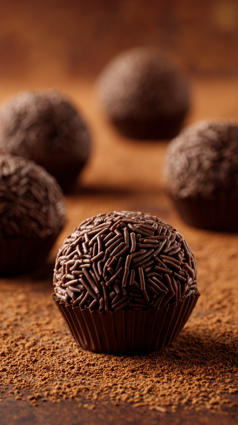 A vibrant artistic chocolate sculpture showcasing intricate details and rich textures.
